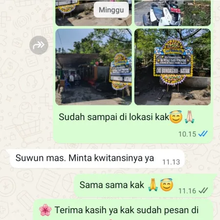 Pengiriman Papan Bunga Duka Kalibaru