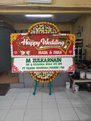 Papan Bunga di Kalibaru