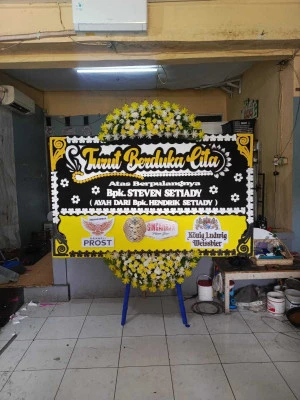 Papan Bunga di Kalibaru